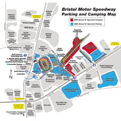 BMS Parking &amp; Camping Map<br />Spring 2023